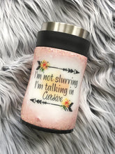 Load image into Gallery viewer, Peach Glitter Koozie
