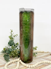 Load image into Gallery viewer, Alligator Skin and Succulent Tumbler
